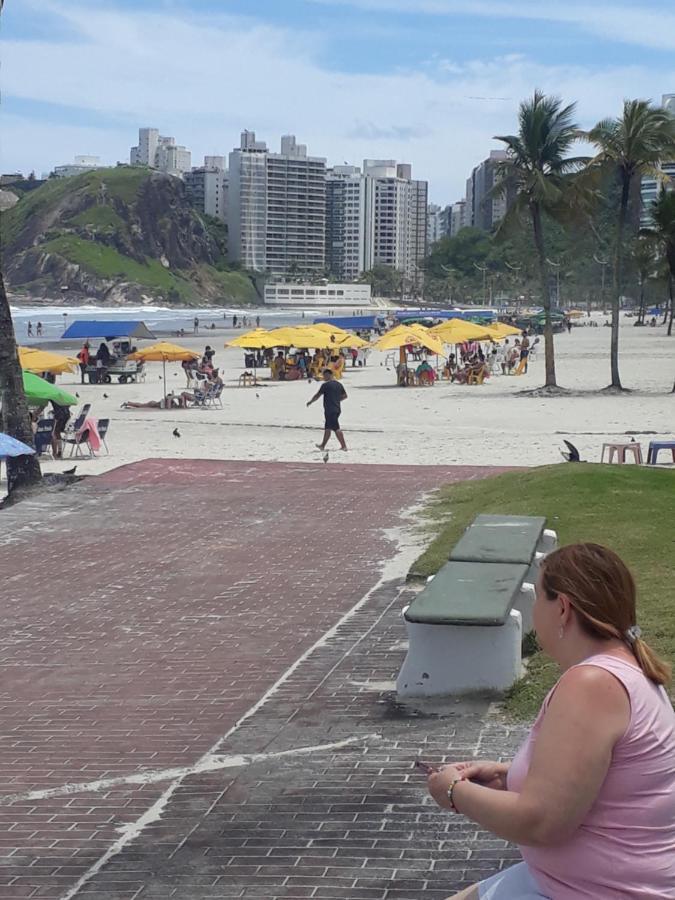 Apartamento Com Estacionamento, Wi-Fi, Ar Condicionado A 300 Metros Da Praia Da Enseada No Guaruja. Eksteriør bilde