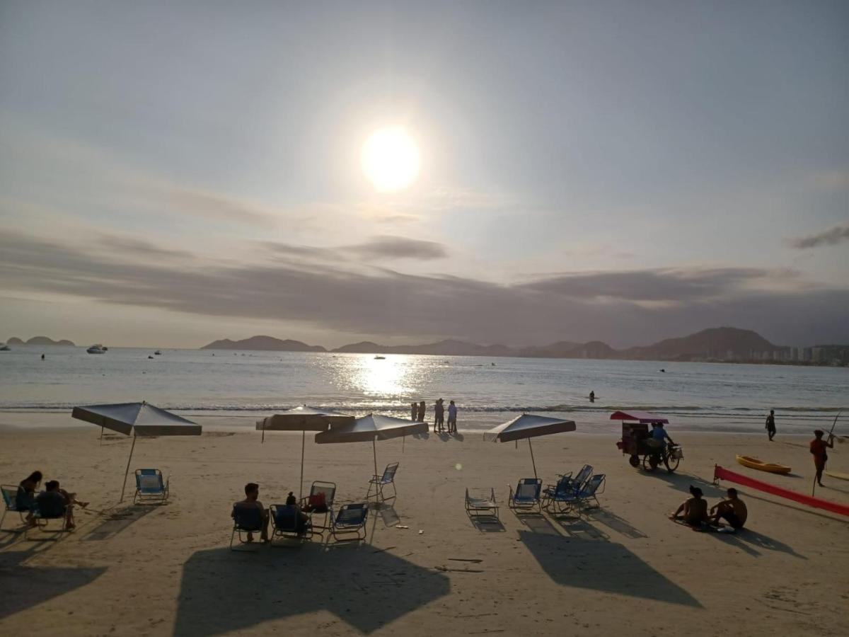 Apartamento Com Estacionamento, Wi-Fi, Ar Condicionado A 300 Metros Da Praia Da Enseada No Guaruja. Eksteriør bilde